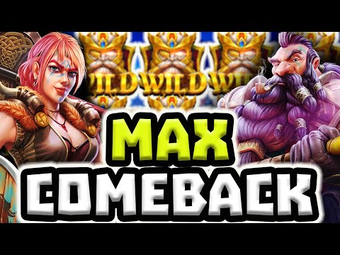 THE MOST EPIC SLOT COMEBACK EVER 🤑 NEW NORTH GUARDIANS MAX BET‼️ *** MEGA BIG WIN ***