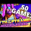 HUGE WIN on Anubis Riches Slots!!! 50 GAMES!!