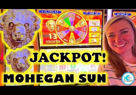 IT HAPPENED!!! ⭐JACKPOT HANDPAY⭐ ON BUFFALO REVOLUTION SLOT @ MOHEGAN SUN!