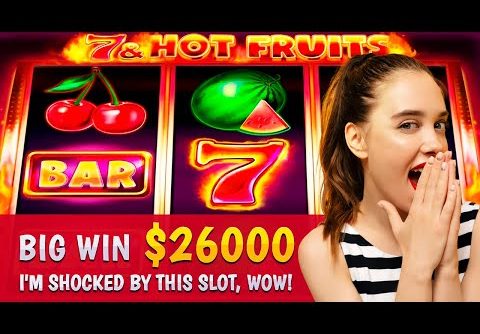 7&Hot Fruits BIG WIN $26000🍒 – I’M SHOCKED BY THIS SLOT, WOW!🔥