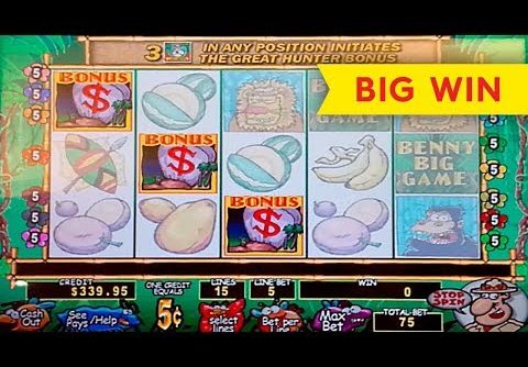 Benny Big Game Slot – BIG WIN BONUS!