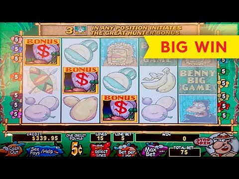 Benny Big Game Slot – BIG WIN BONUS!