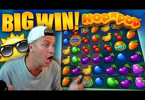 UNEXPECTED BIG WIN on Hop’n’Pop! 💥 (Bonus Highlight)