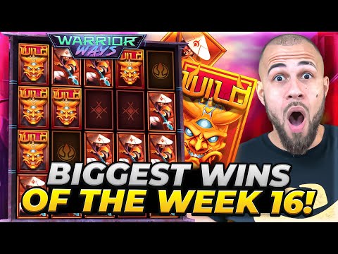 BIGGEST WINS OF THE WEEK 16 – MASSIVE HIT ON WARRIOR WAYS