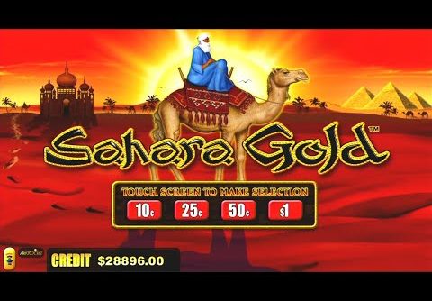 MEGA JACKPOT WINS ON SAHARA GOLD LIGHTNING LINK A REAL SLOT MACHINE JACKPOT