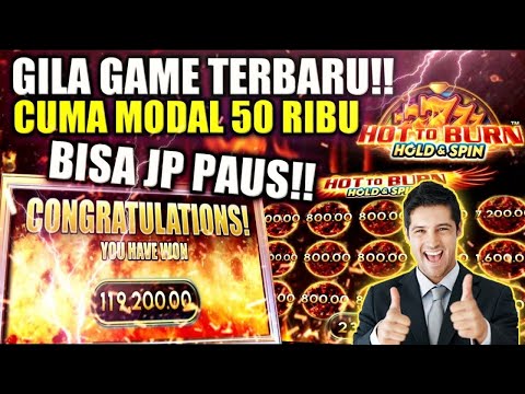 POLA SLOT GACOR HARI INI | POLA MODAL 50K | HOT TO BURN HOLD & SPIN