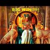 OLDIE HUGE WIN $9 Bet Cleopatra 5 Reel Mechanical Slot machine  Free Spins High Limit