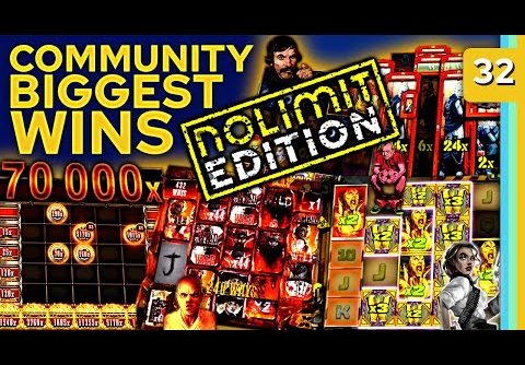 Community Biggest Wins – #32: NOLIMIT CITY EDITION / 2022