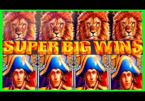 **SUPER BIG WINS!** King of Africa & Napoleon and Josephine Slot Machine Bonus Wins