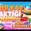 SWEET BONANZA | VUR KAÇ İLE KASAYI İKİ KATI YAPTIK | BİG WİN #slot #sweetbonanza #100x #slotvideolar