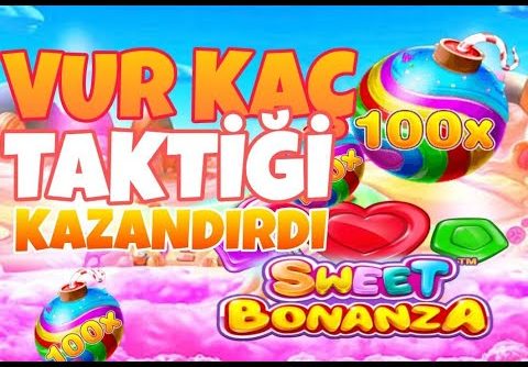 SWEET BONANZA | VUR KAÇ İLE KASAYI İKİ KATI YAPTIK | BİG WİN #slot #sweetbonanza #100x #slotvideolar