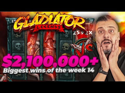 BIGGEST WINS OF THE WEEK 14!! INSANE SLOT WINS!