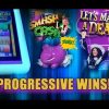 BIG WIN! – Let’s Make A Deal – PROGRESSIVE WINS – Slot Machine Bonus – Aristocrat
