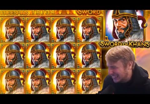 CRAZY SWORD OF KHANS SLOT BONUS WIN!