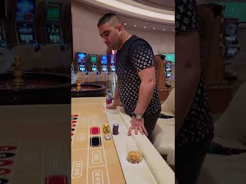 High Rolling On The Roulette Table At Resort World  #shorts