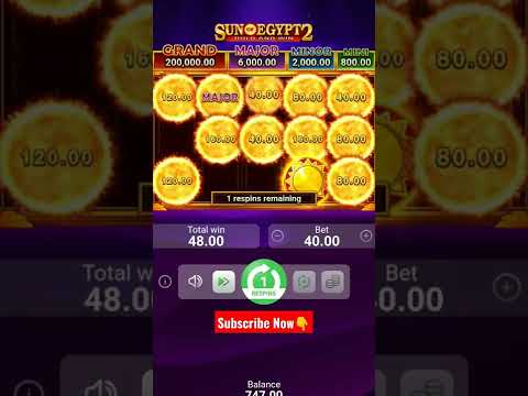Jackpot Win in Sun Of Egypt 2 Slot, live slot play at casino 🤑Big Win