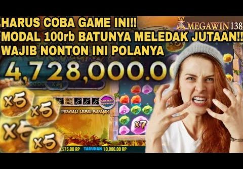 SLOT GACOR!!! ROCK VEGAS MEGA HOLD N SPIN MODAL NYOCOL 200RB DIKASIH JP 5JUTA!!