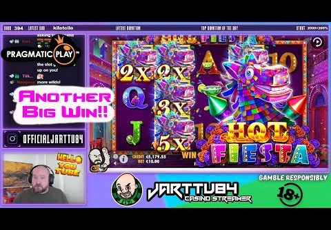 16 Spins!! Big Win From Hot Fiesta Slot!!
