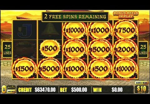 RECORD JACKPOT WINS ON DRAGON LINK HAPPY & PROSPEROUS A REAL SLOT MACHINE JACKPOT