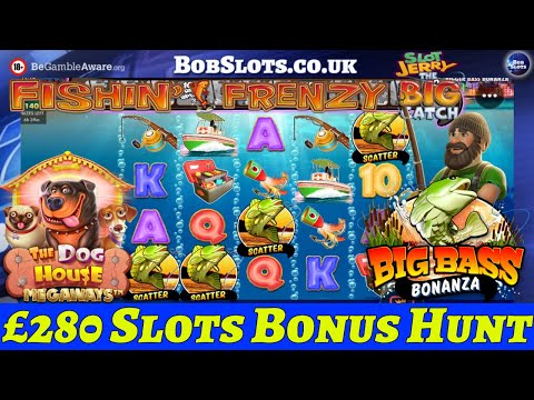 £280 SLOTS BONUS HUNT – CAN WE GET A BIG WIN? LIL DEVIL, GOONIES RETURN, BIGGER BASS & MORE