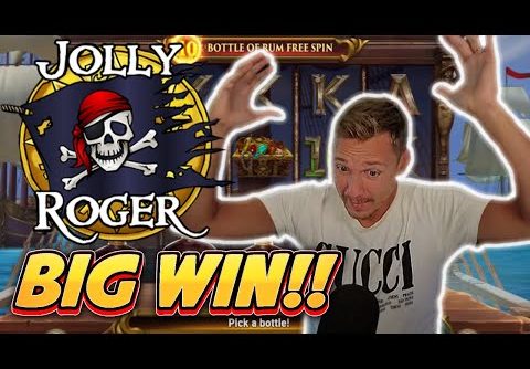 BIG WIN! JOLLY ROGER 2 BIG WIN –  Casino Slots from Casinodaddy LIVE STREAM