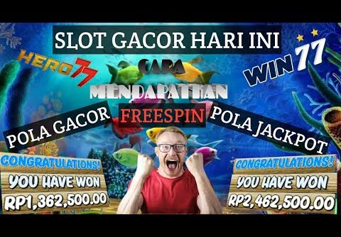 SLOT GACOERR HARI INI || BIG BASS BONANZA PROFIT JUTAAN || HERO77