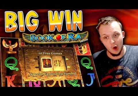 BIG WIN on Book of Ra!