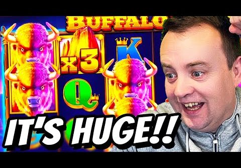 BIG WIN on Buffalo Rising Slot!