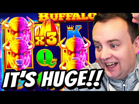 BIG WIN on Buffalo Rising Slot!