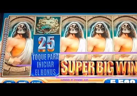 SUPER BIG WIN ON KRONOS SLOT MACHINE – LOW BET