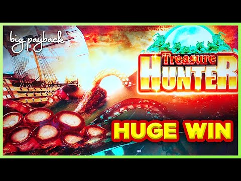 HOT NEW GAME! Treasure Hunter Slot – HUGE WIN BONUS!