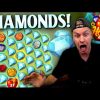 DIAMONDS HIT! 💎 Super Big Win on Honey Rush Slot!