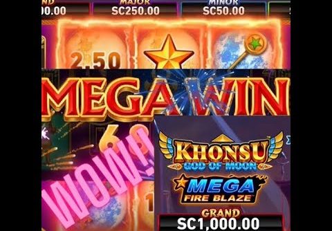 Khonsu Slots!! MEGA WIN!! BONUS GAME! COME SEE! – Chumbacasino KHONSU God of Moon