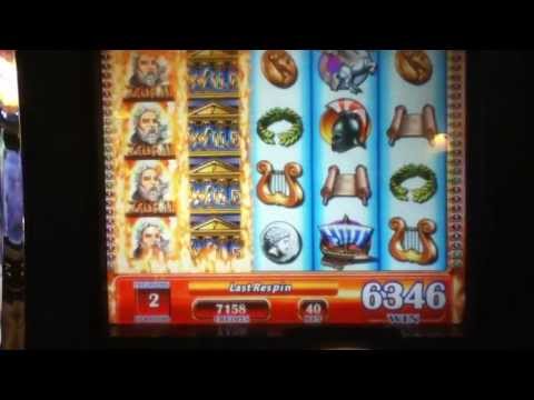 ZEUS II Penny Video Slot Machine with BONUS and BIG “BIG WINS” Las Vegas Casino