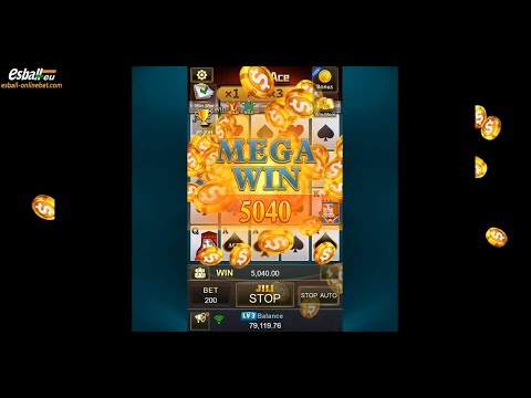 JILI Game Super Ace Slot Machine Three Times Big Win Total 120.9X