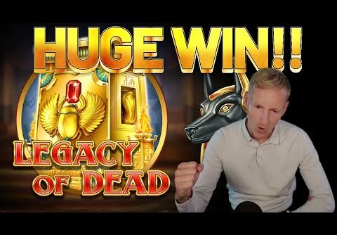 HUGE WIN!! LEGACY OF DEAD BIG WIN –  Casino slot from Casinodaddy LIVE STREAM