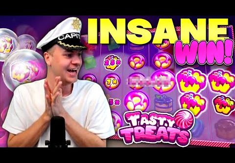 INSANE MEGA BIG WIN ON TASTY TREATS! 😱 (Captain Win)