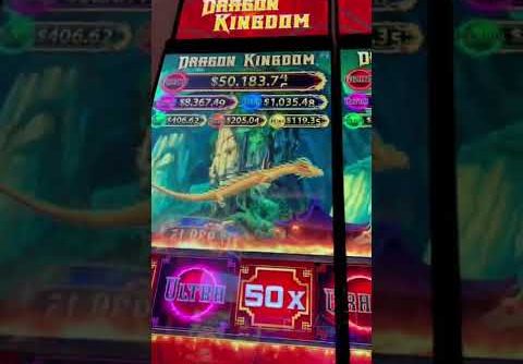 Biggest Win On YouTube For Dragon Kingdom Slot #shorts