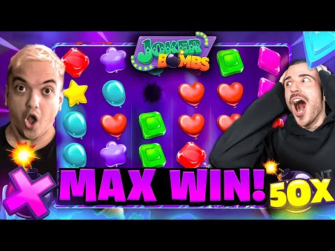 INSANE MAX WIN ON JOKER BOMBS | BIG WIN ONLINE SLOTS