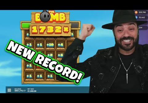 ROSHTEIN GETS ANOTHER RECORD SLOT WIN! | The Bomb Slot