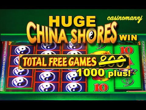 **HUGE WIN** CHINA SHORES 4x5x5x5x4 Slot – *SLOT STORIES* – Slot Machine Bonus