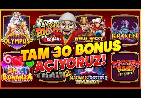 ⭐30⭐ SLOT OYUNLARI İLE ⭐ BONUSHUNT YAPTIK ⭐ SLOT BIG WİN ⭐ SLOT İZLE #slot #slotoyunları #casino