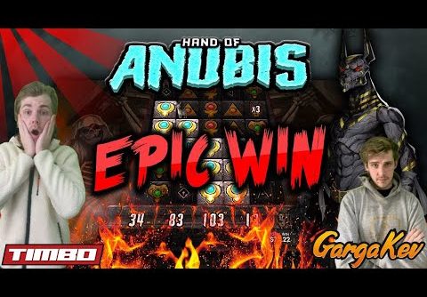 💣💣💣 HAND OF ANUBIS RECORD WIN! 🏆🏆🏆  TIMBO & GARGA! 🔥