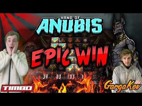 💣💣💣 HAND OF ANUBIS RECORD WIN! 🏆🏆🏆  TIMBO & GARGA! 🔥