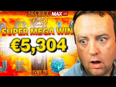 Unbelievable BIG WIN on Secret Of The Stones Slot!