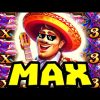 HOT FIESTA 🔥 SLOT MAX BET MEGA BIG WIN BONUS 😱 OMG THIS IS PAYING HUGE‼️