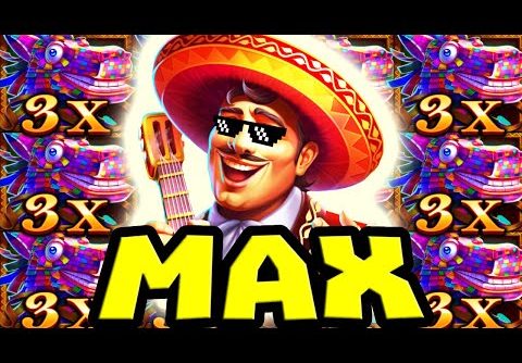 HOT FIESTA 🔥 SLOT MAX BET MEGA BIG WIN BONUS 😱 OMG THIS IS PAYING HUGE‼️