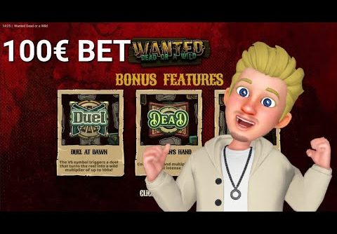 Wanted Dead or a Wild Mega Win !! Dead bonus from base game !! 👌👌#casino #onlineslots #casinoslots #