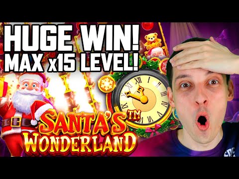 MAX LEVEL HUGE WIN – SANTA’S WONDERLAND Slot Bonus Buys