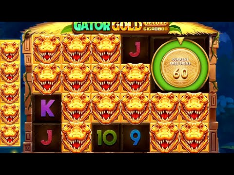 Gator Gold Deluxe Big Win – (Yggdrasil)